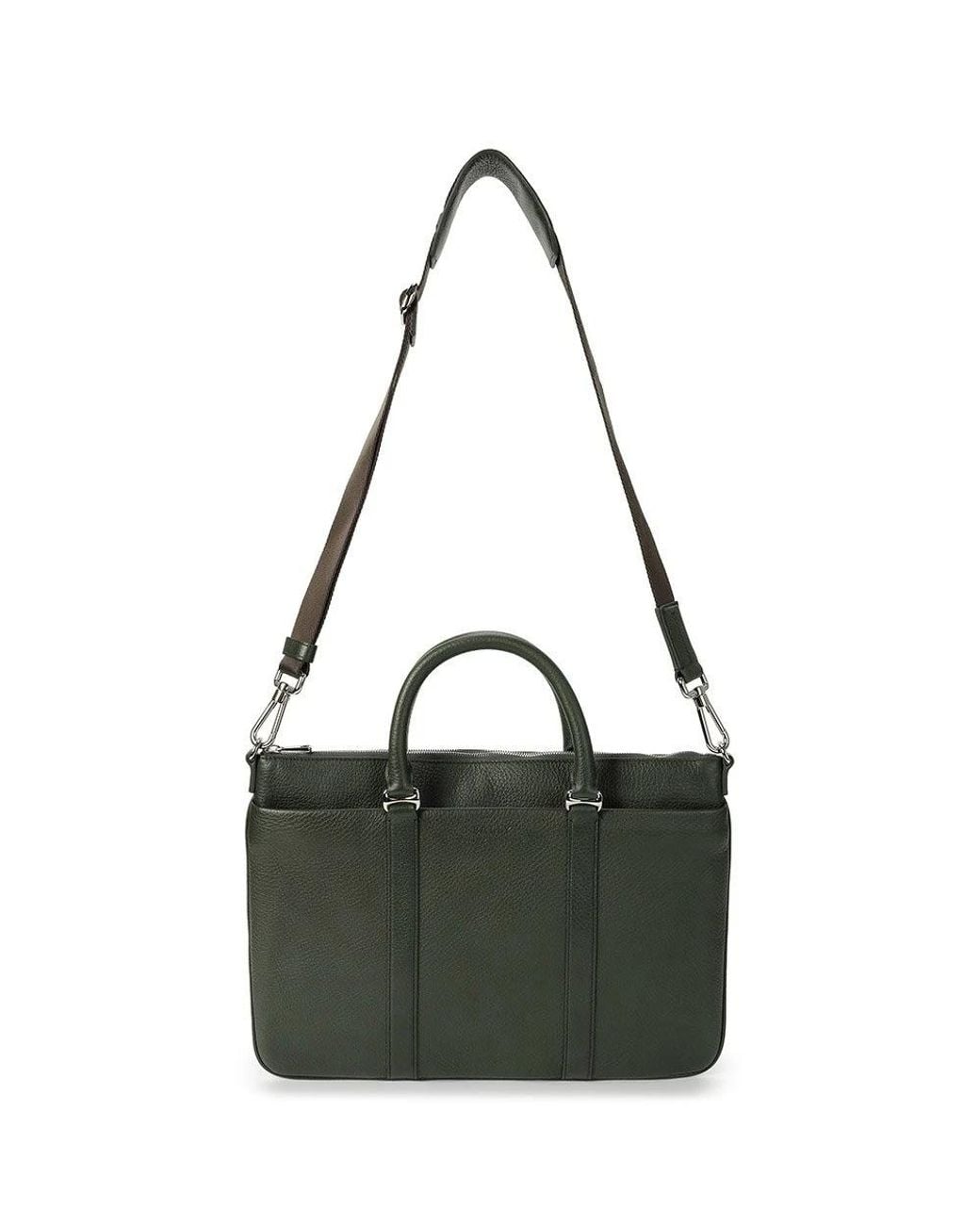 Bally Green Logo Handbag for men