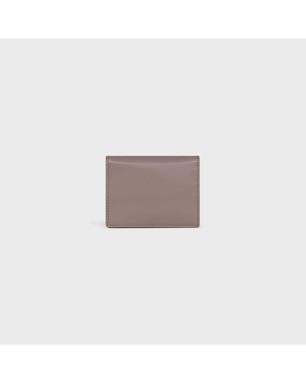 Céline Gray Bi-Fold Card Holder Triomphe