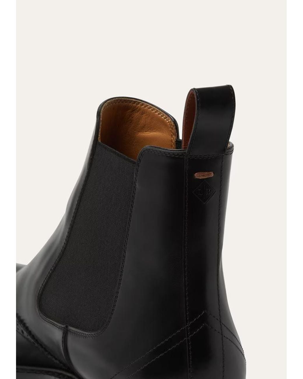 Loro Piana Black Oliver Walk Chelsea Boot for men