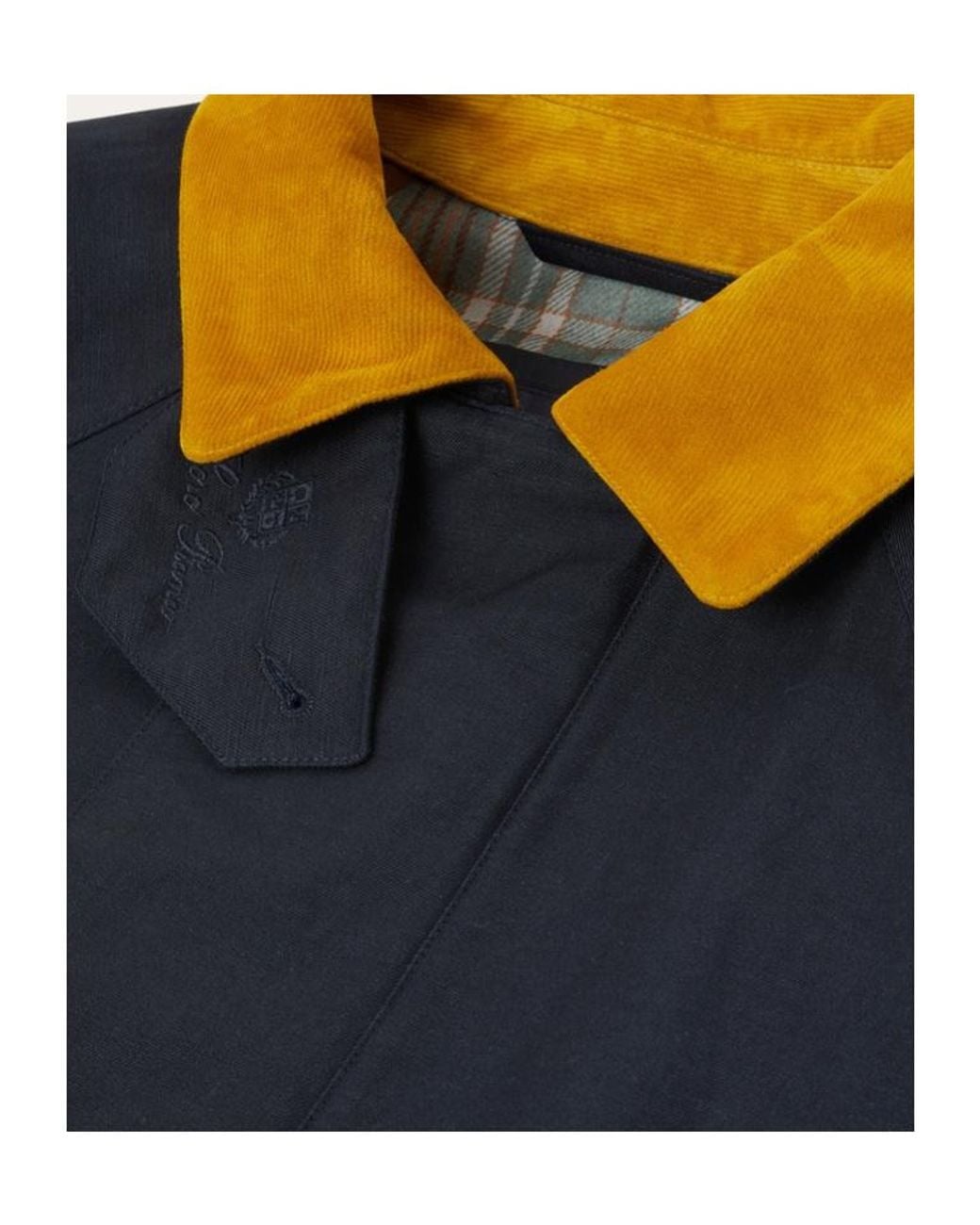 Loro Piana Blue Horsey Jacket for men