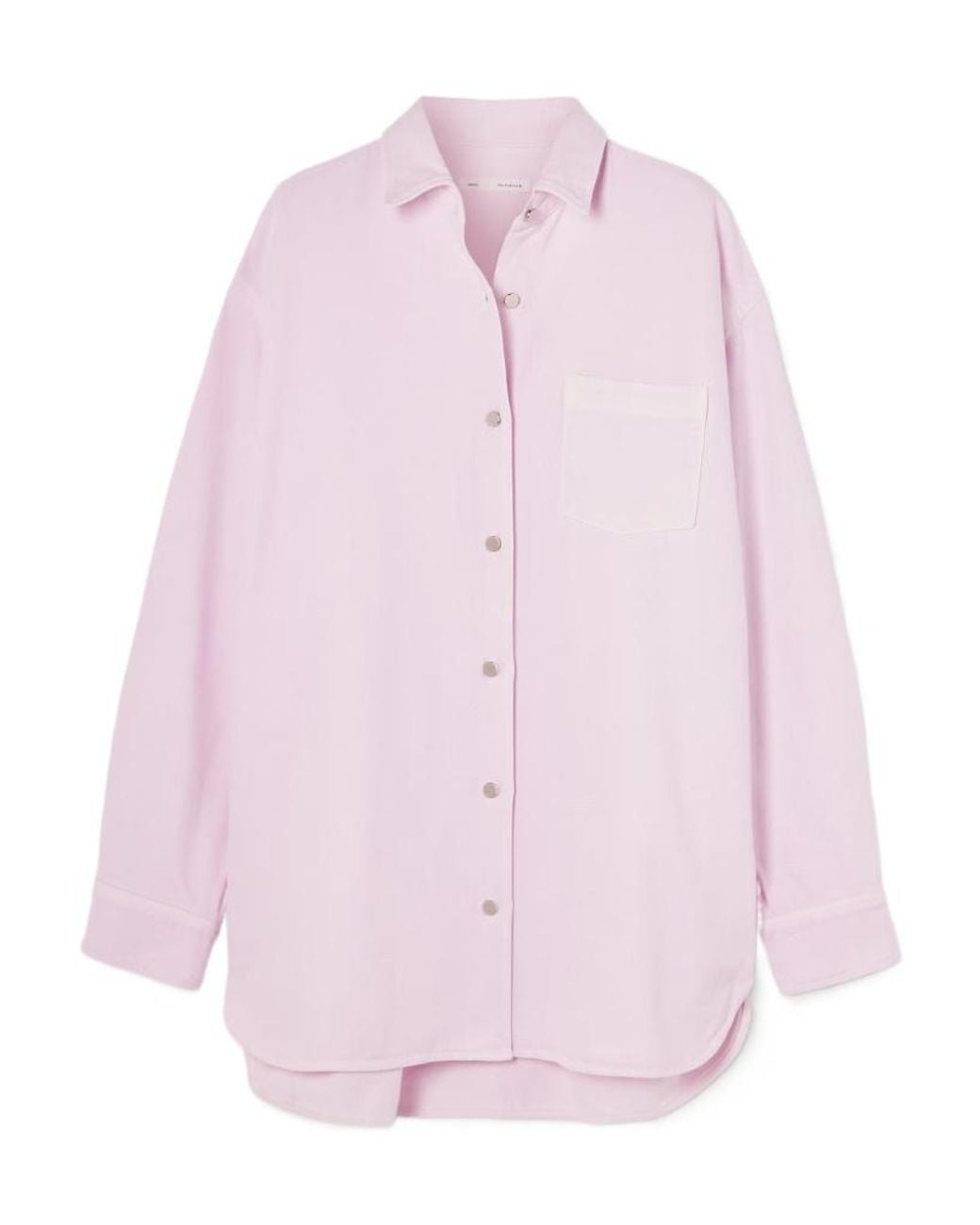 Agolde Pink Long Sleeve Shirt
