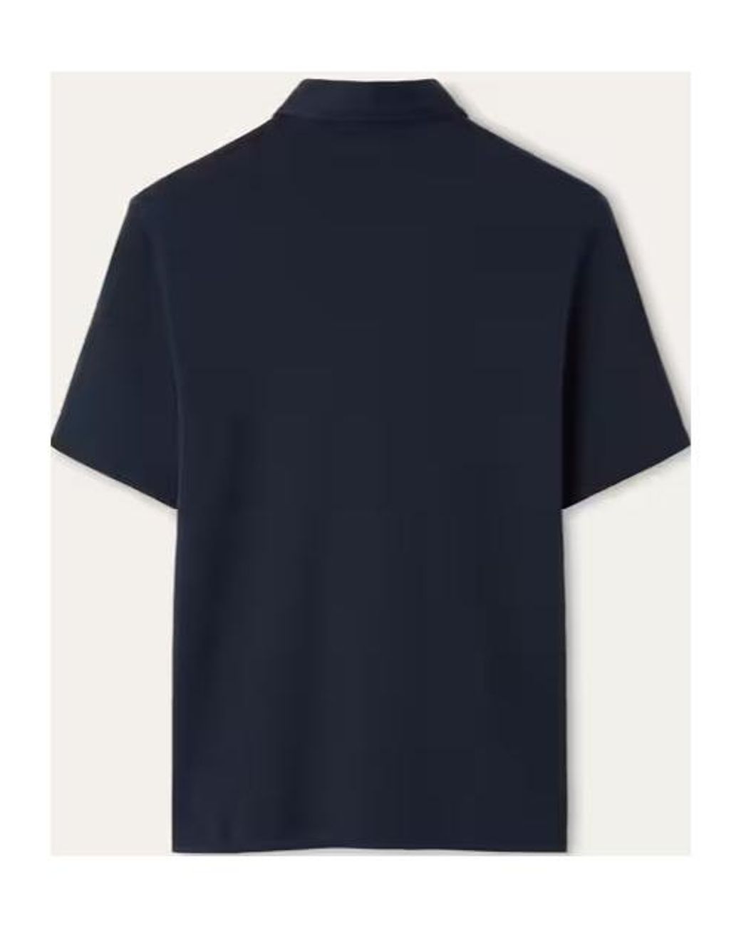 Loro Piana Blue Tremezzo Cotton Polo Shirt for men