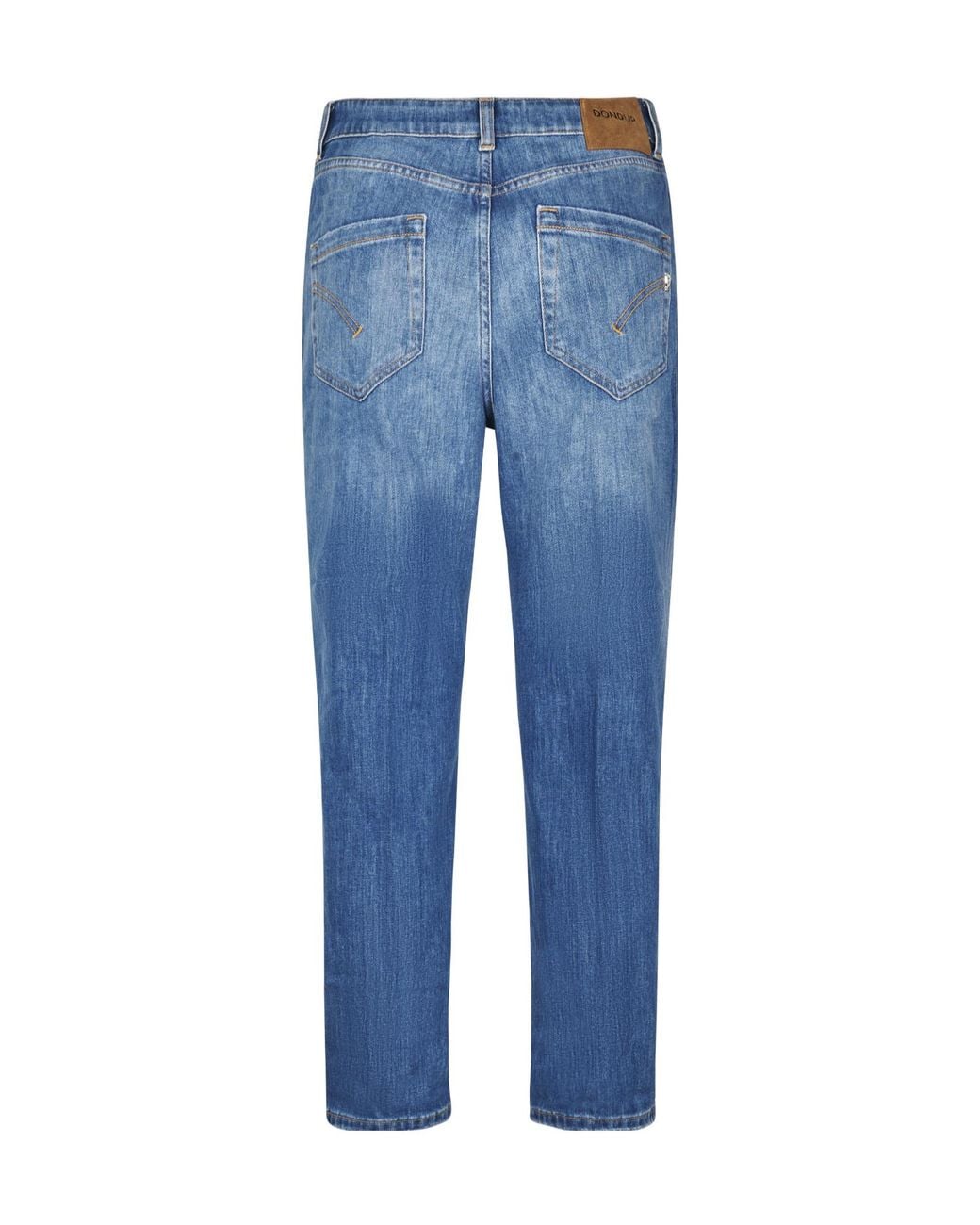 Dondup Blue Cropped Jeans