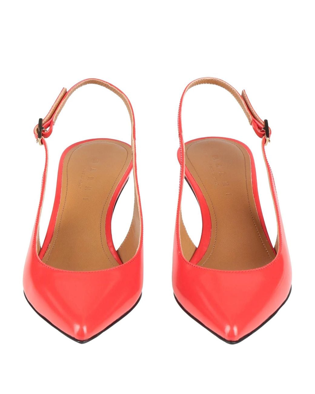 Marni Red Pointed-Toe Stiletto Heels