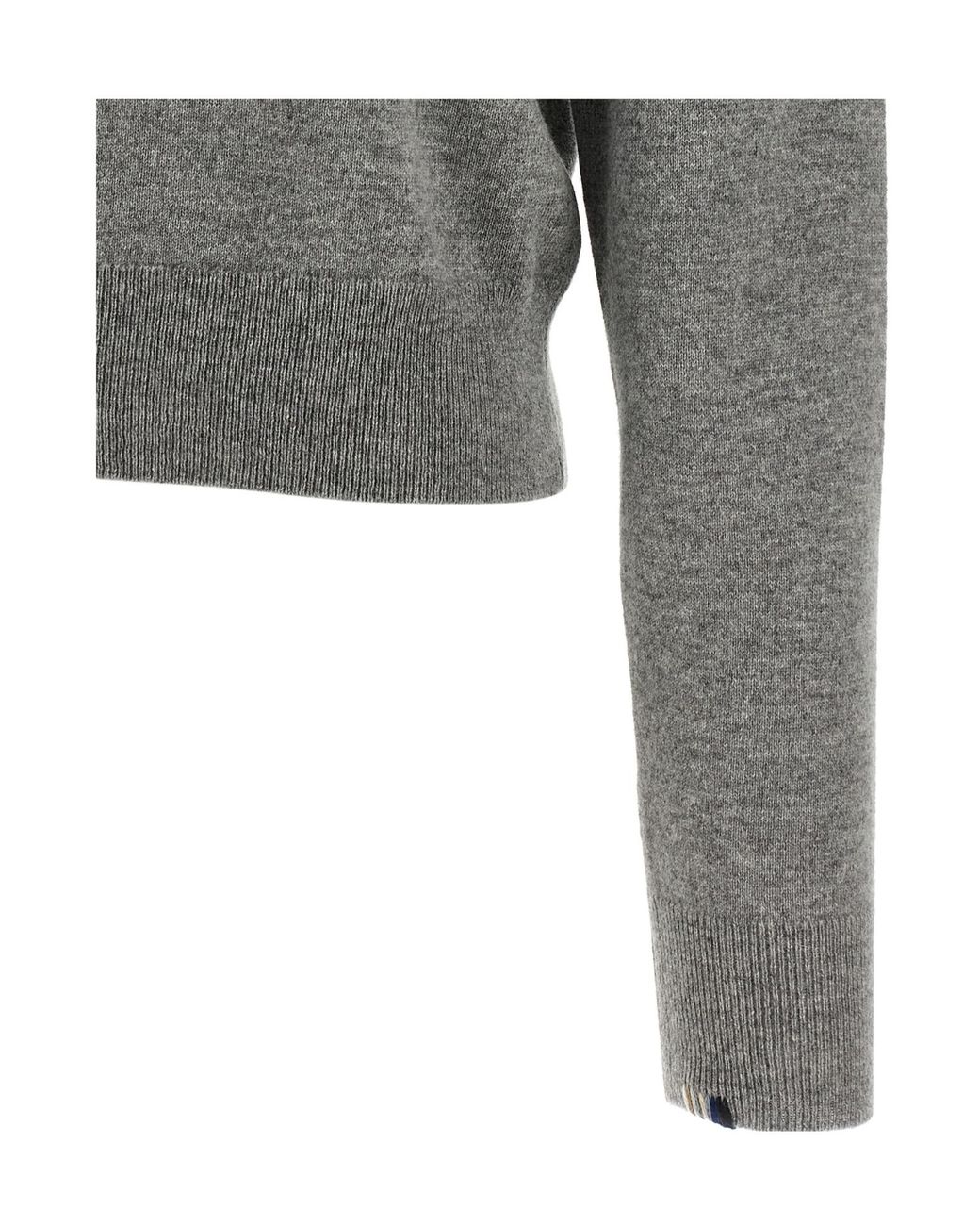 Extreme Cashmere Gray N475 March Crew Neck Knitted Sweater