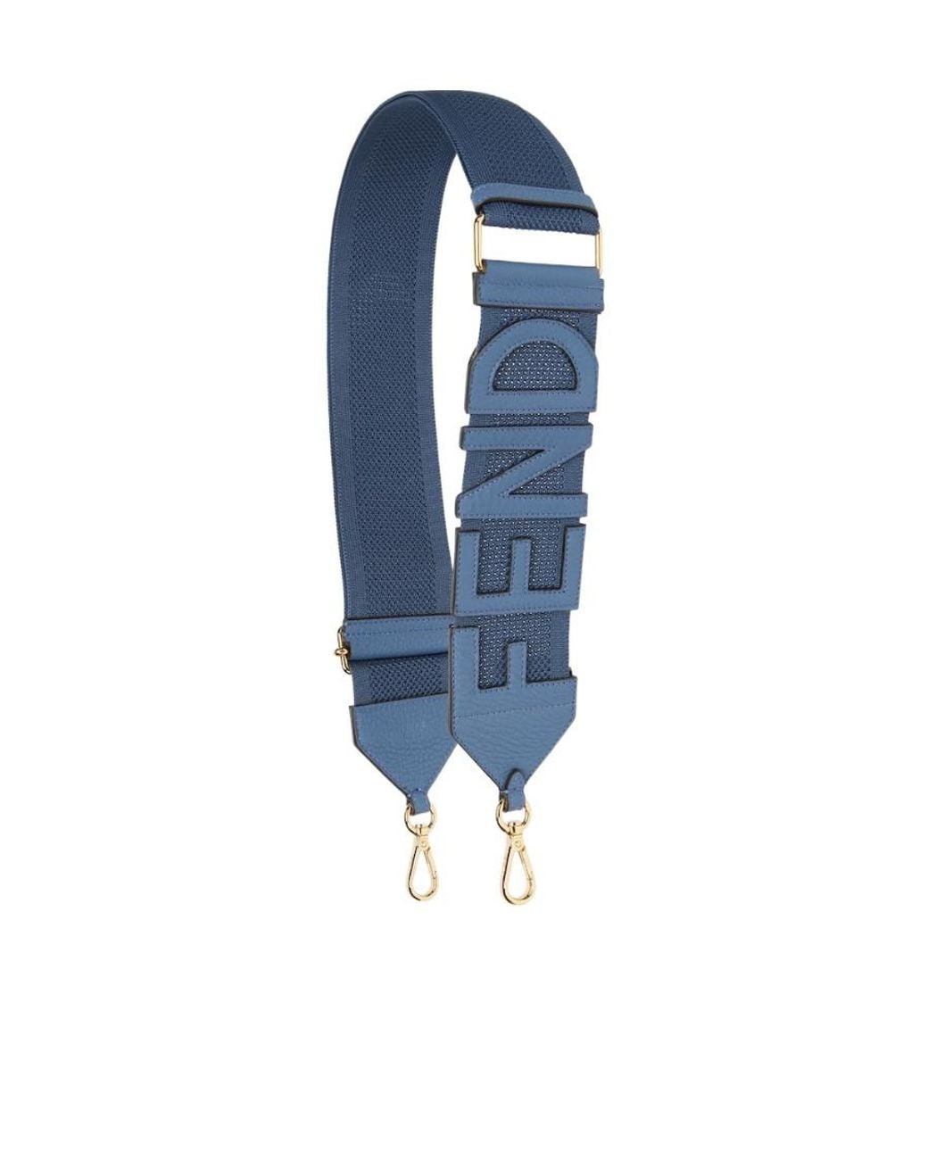 Fendi Blue Ribbon Shoulder Strap