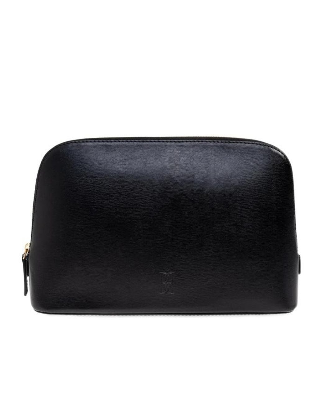 By Malene Birger Black Zipper Clutch