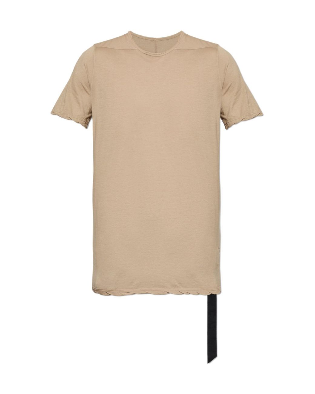 Rick Owens Natural Crewneck Level T-Shirt for men