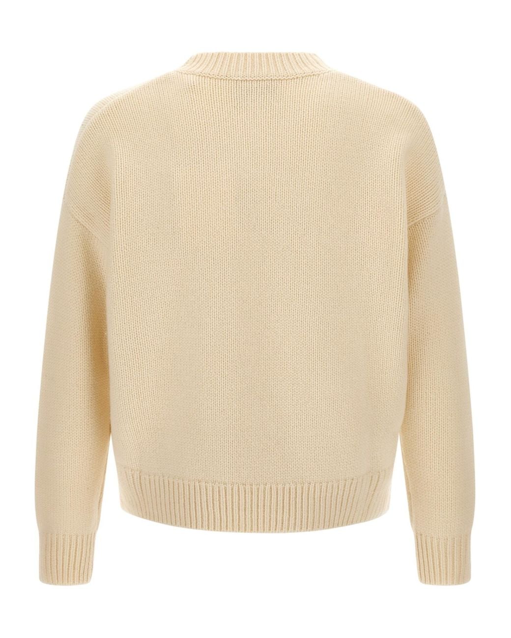 Isabel Marant Natural Isabel Marant Étoile Jade Logo Knitted Jumper