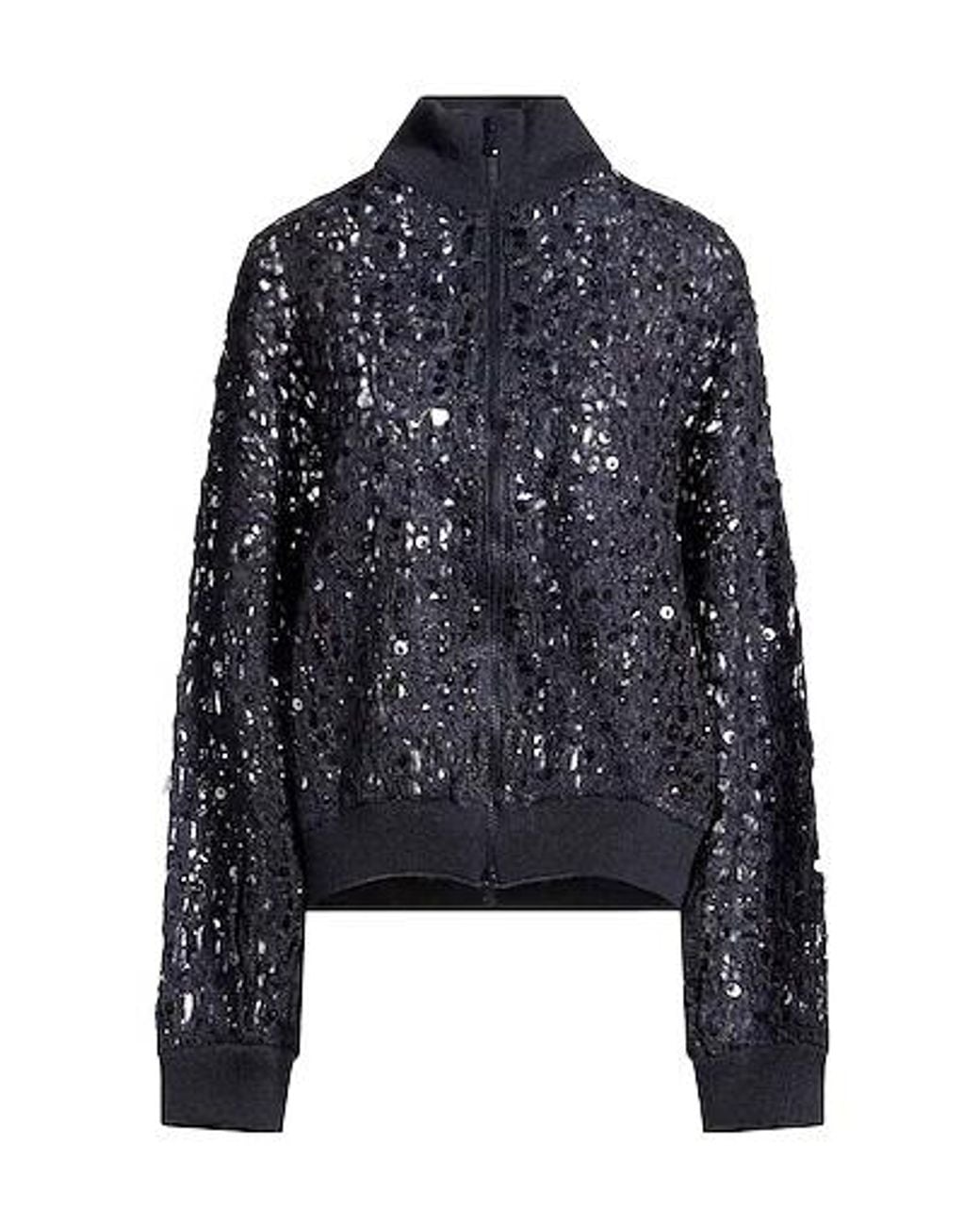 Brunello Cucinelli Blue Cardigan Mohair Wool, Polyamide, Silk, Linen, Polyester