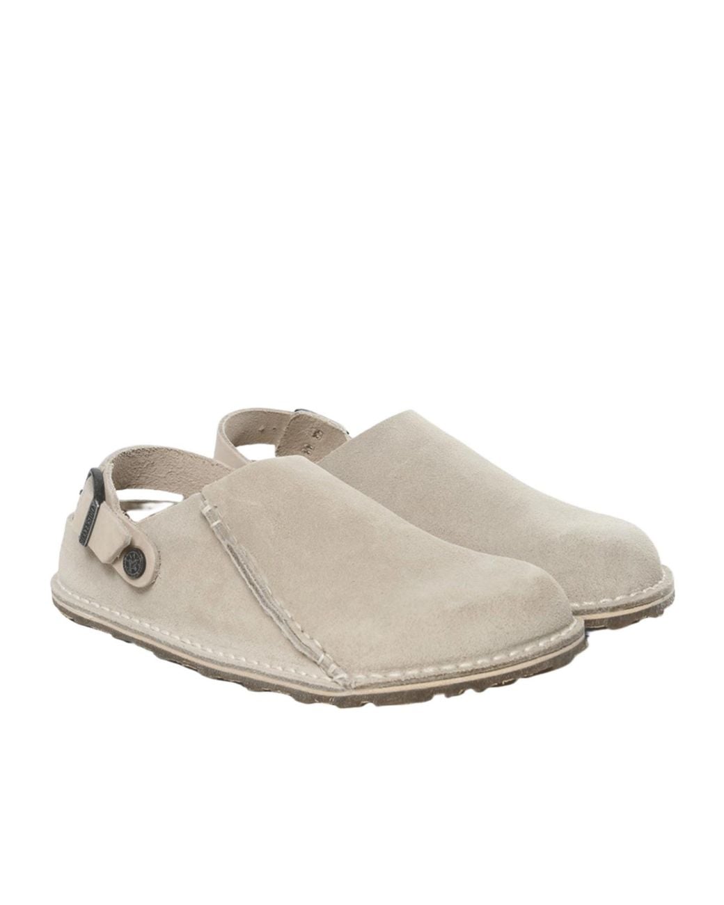 Birkenstock Gray Lutry Buckled Clogs for men
