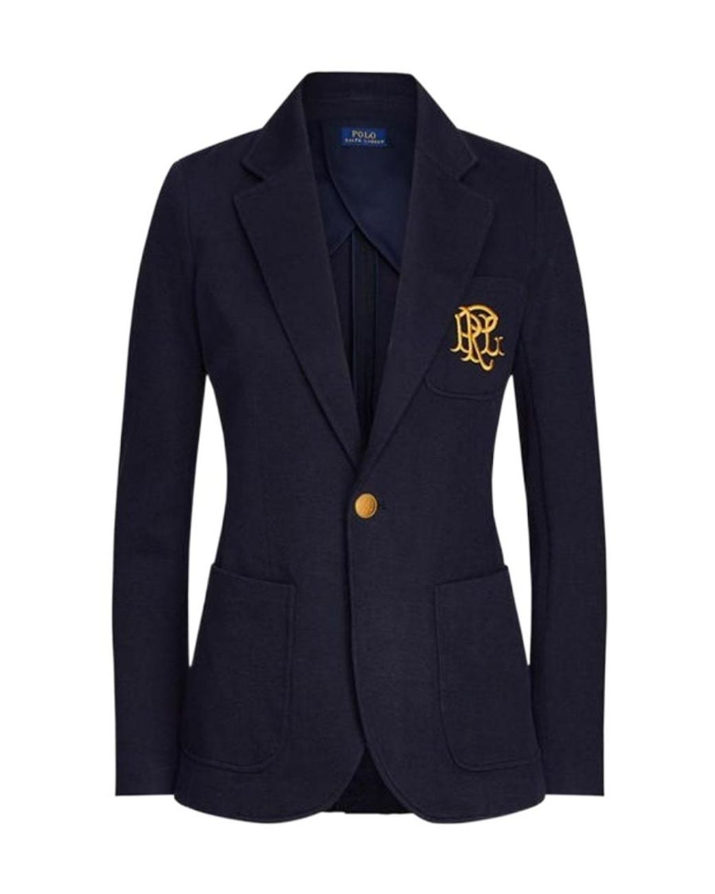 Polo Ralph Lauren Blue Logo Blazer
