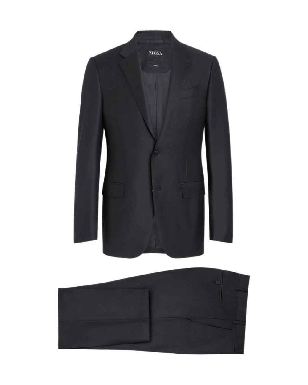 Zegna Blue Trofeo Single-Breasted Suit for men