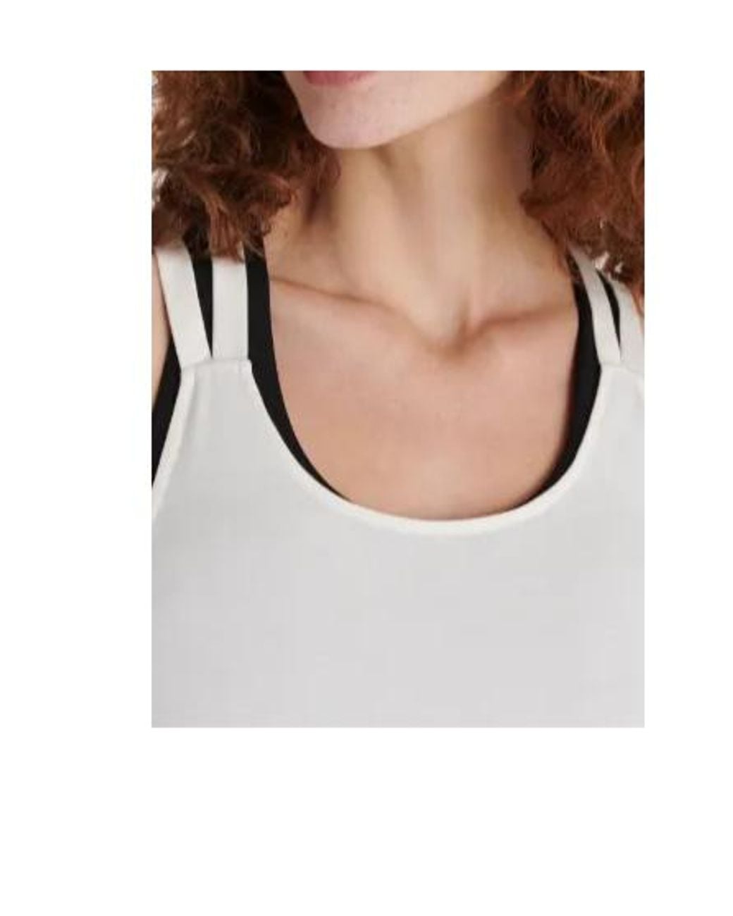 Eres White Allyson Tank Top