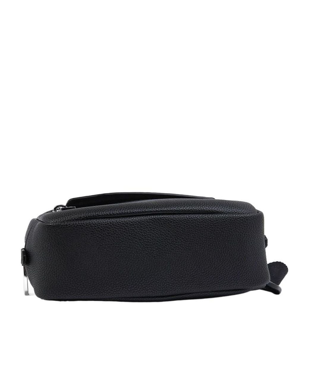 Boss Black Logo Zip-Fastening Shoulder Bag for men