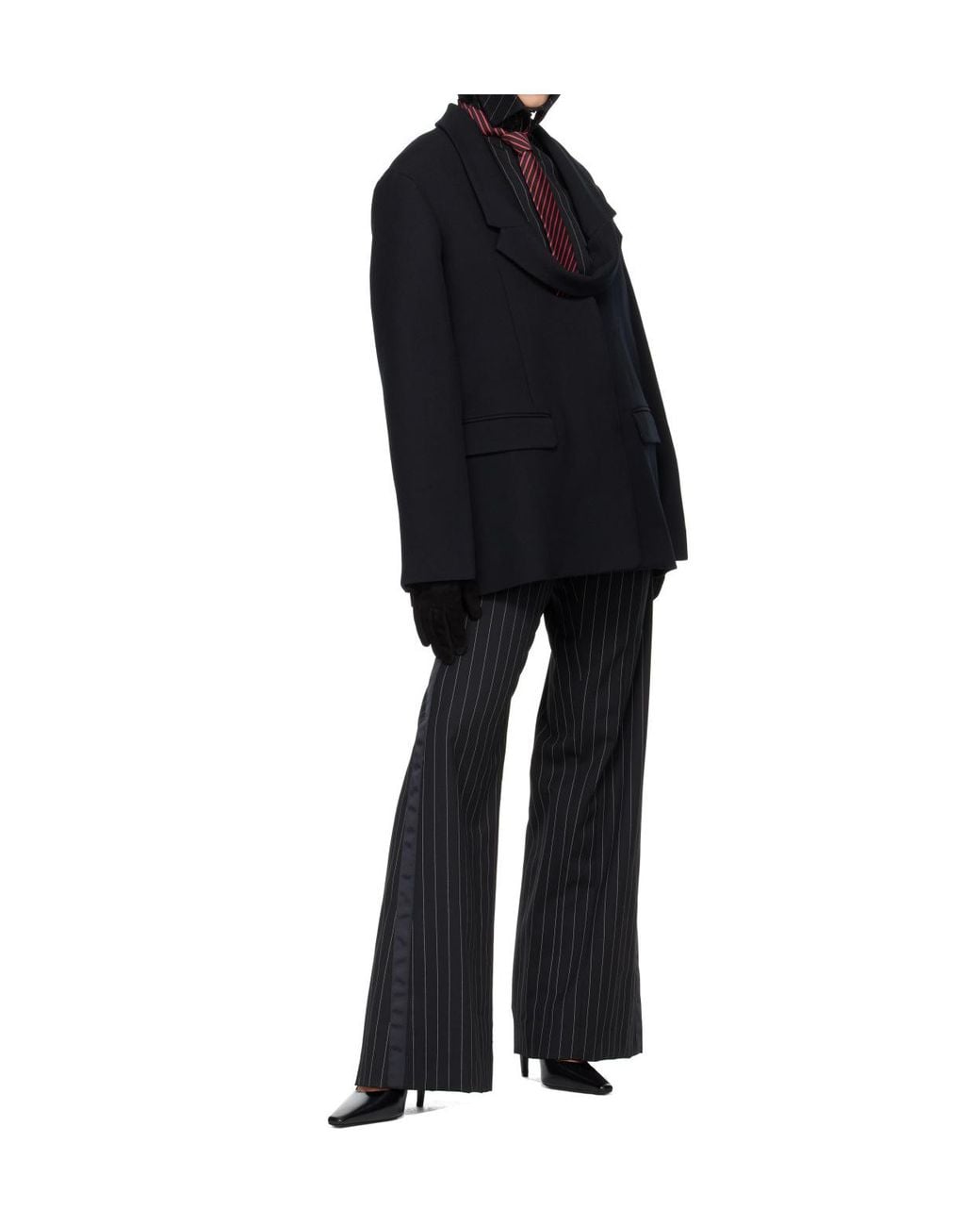 Jean Paul Gaultier Blue Long-Sleeved Jacket