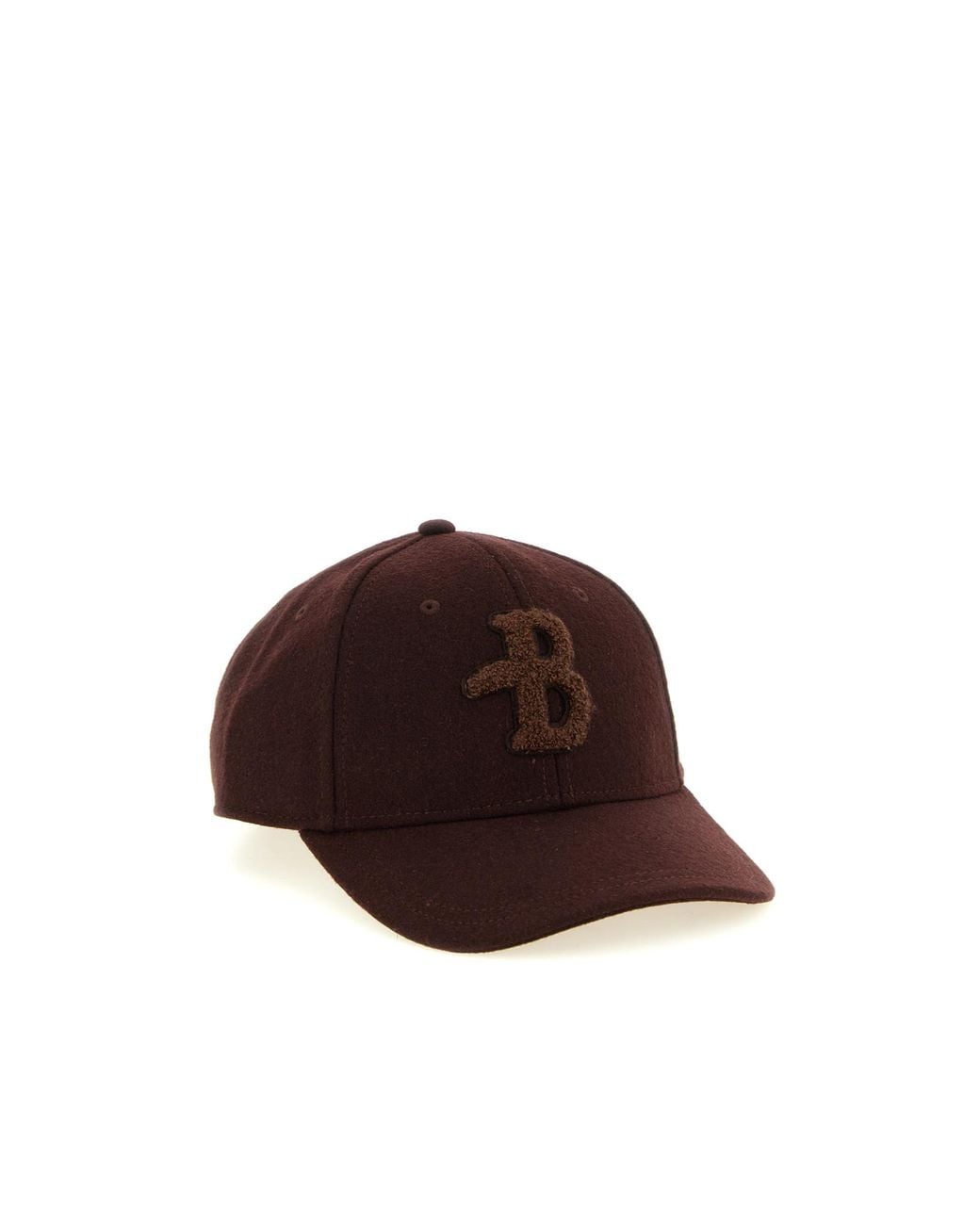 Ballantyne Brown Monogram Patch Baseball Cap for men
