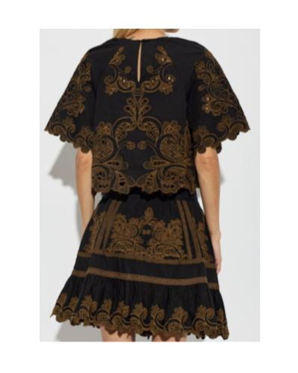 AllSaints Black Short-Sleeved Top