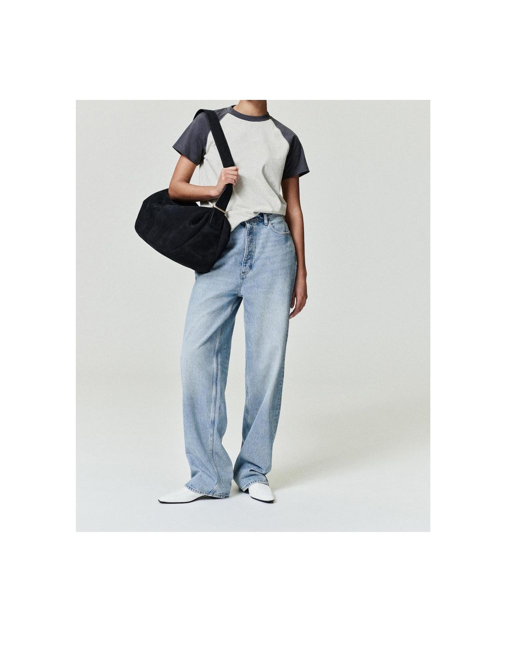 Fear Of God Blue Denim Straight Leg Jeans