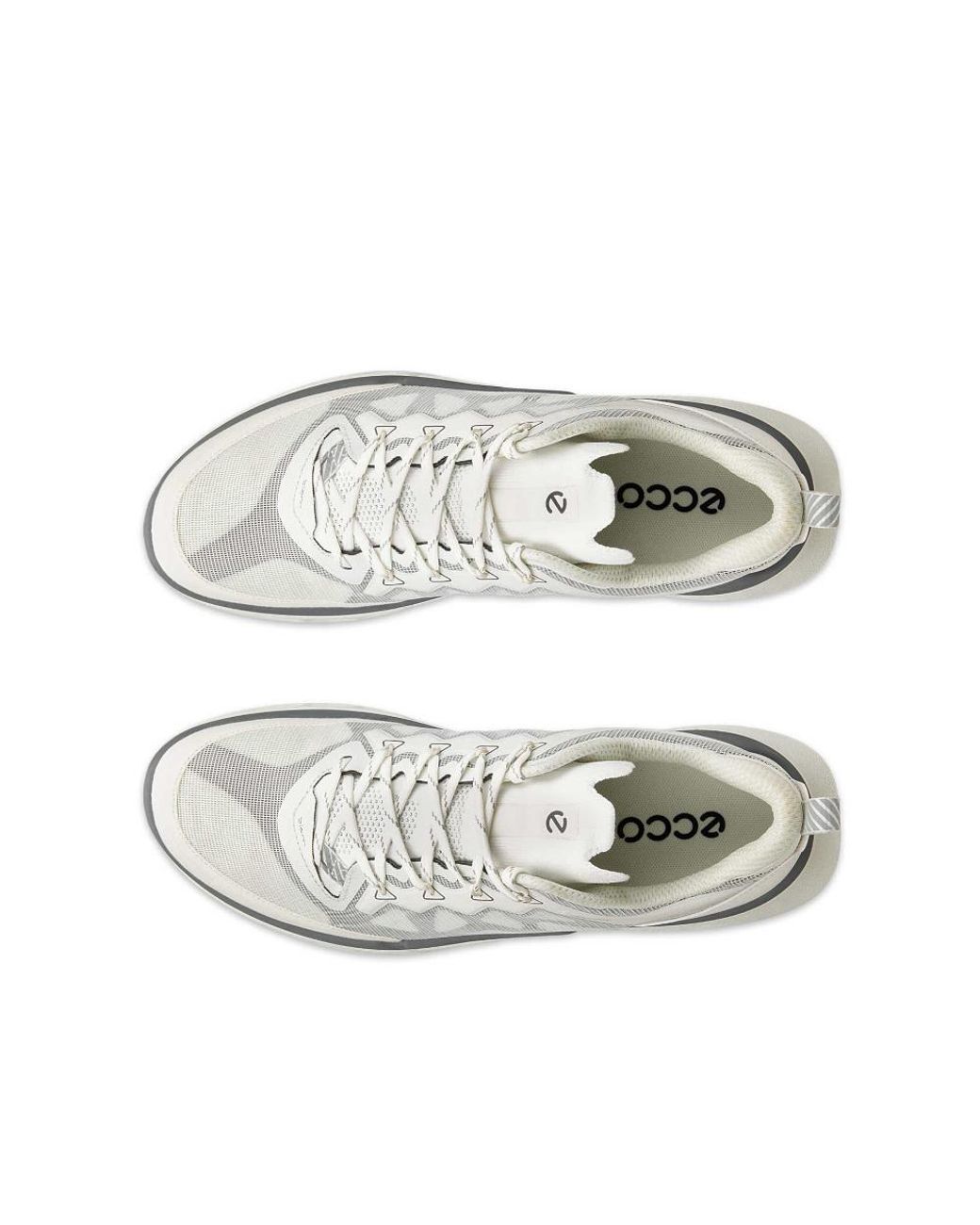 Ecco White Biom 720 Breathru Textile Sneaker for men