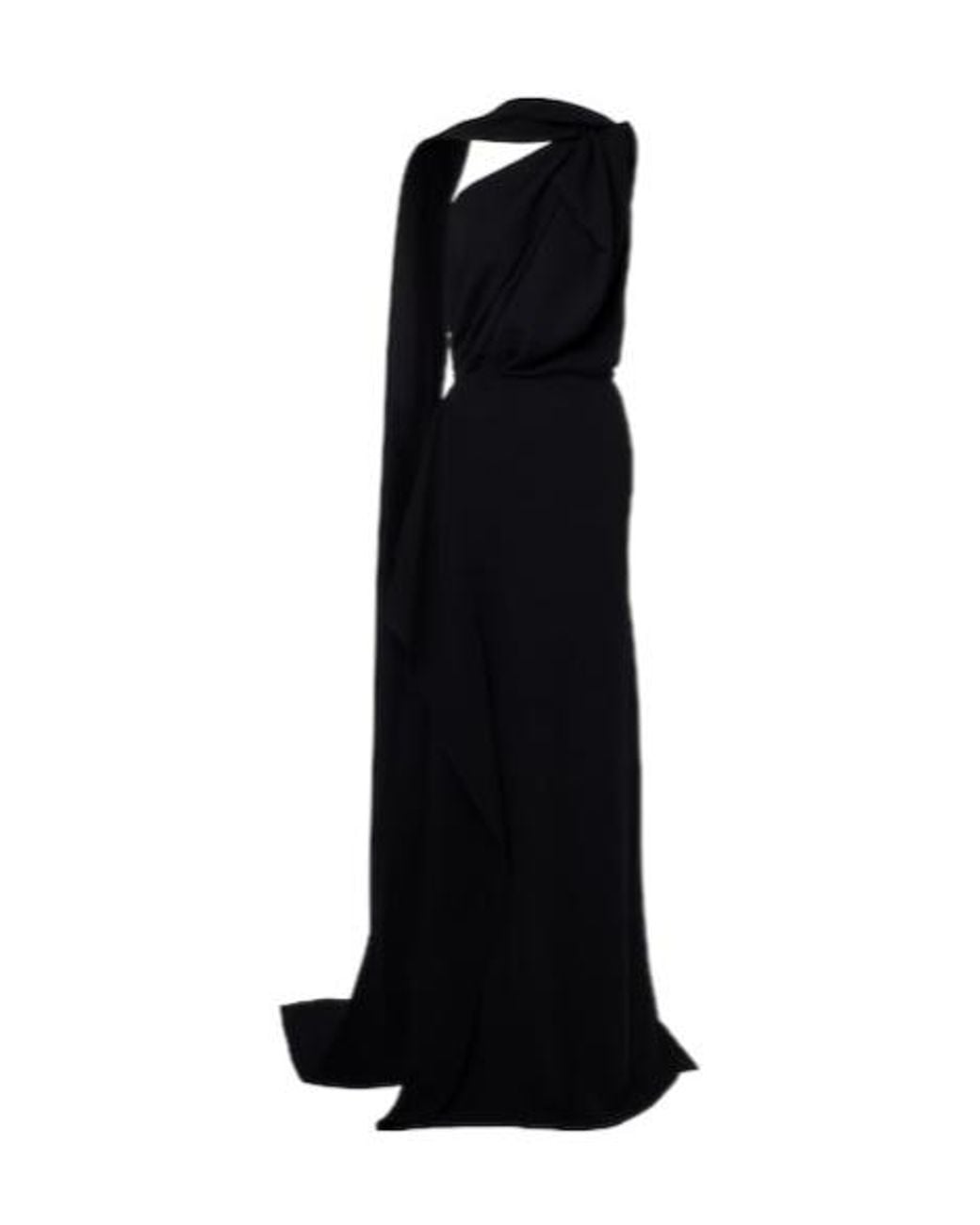 Maticevski Black Priority Draped Gown