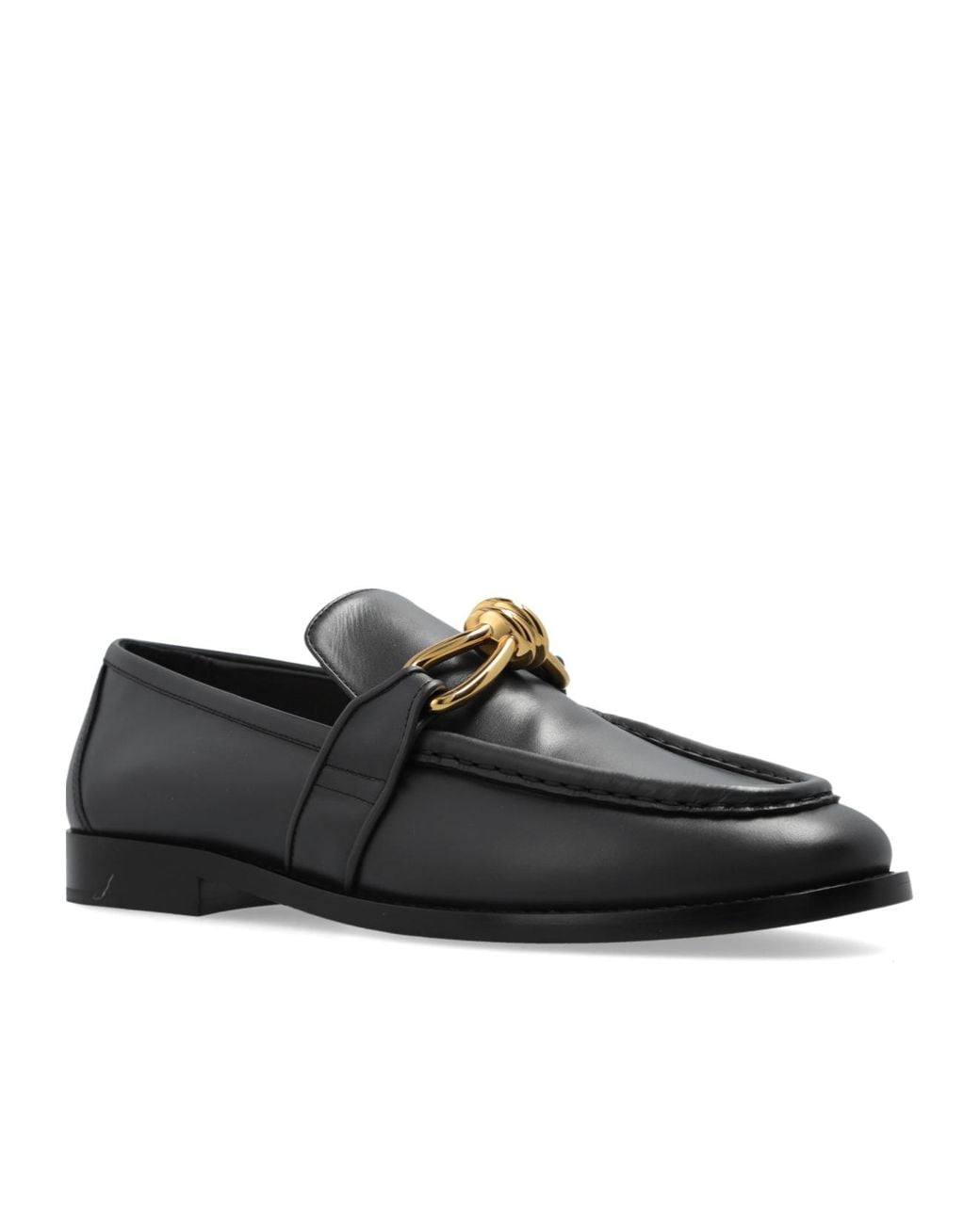 Bottega Veneta Black Astaire Loafers for men