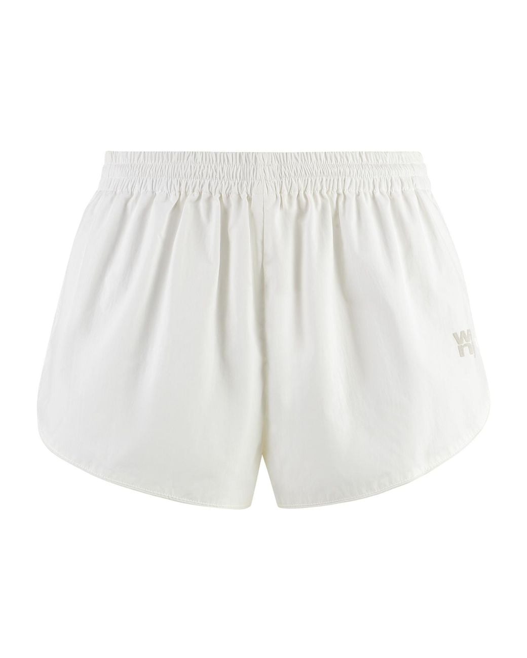 Alexander Wang White Marathon Shorts