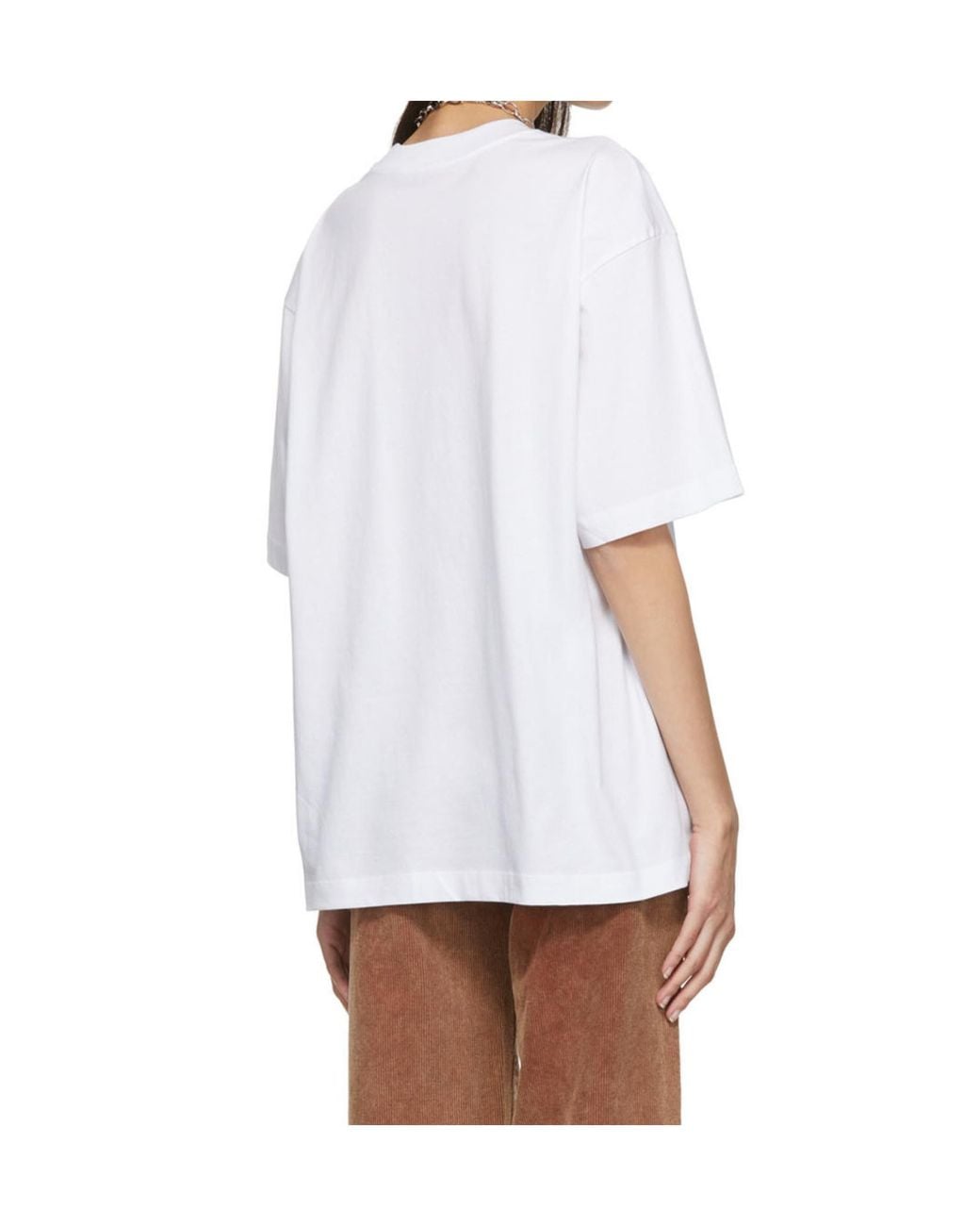 Marni White Floral-Print T-Shirt