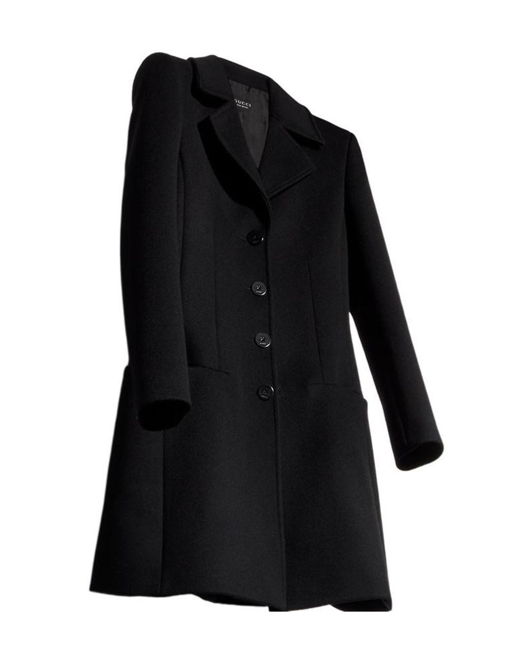 Gucci Black Coat With Tag