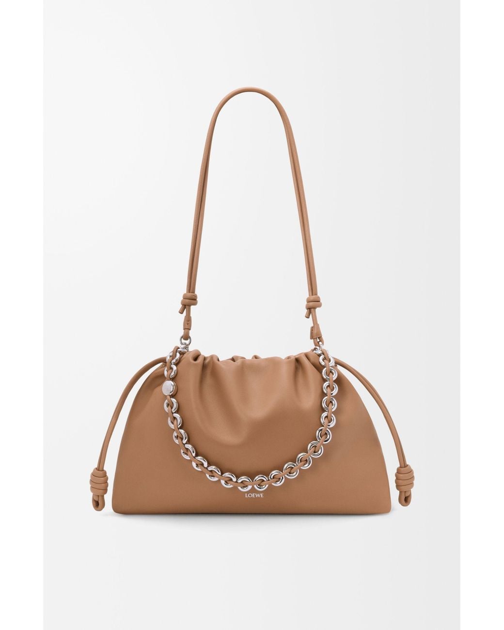 Loewe Brown Large Flamenco Purse
