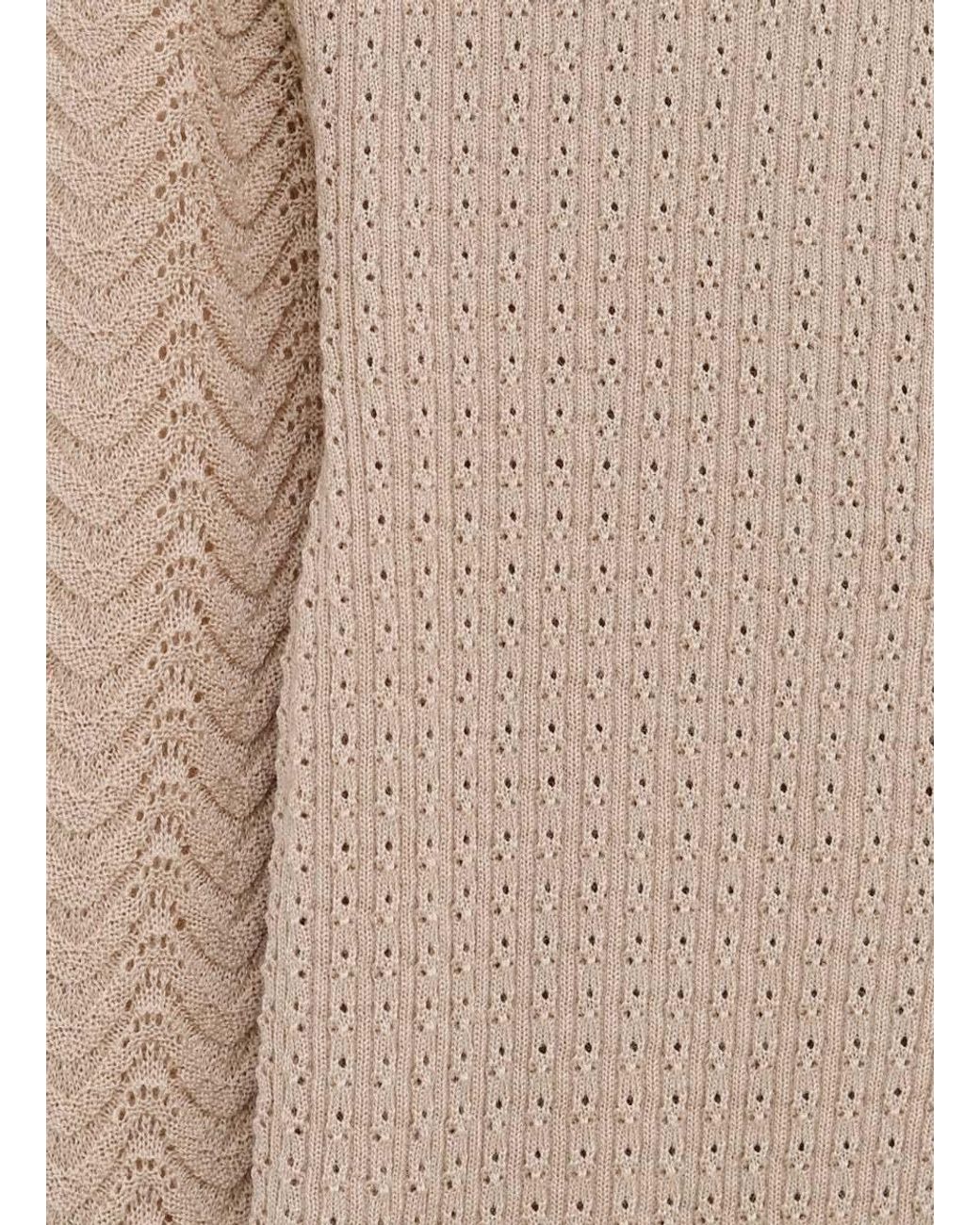 Acne Natural Textured Knit Cardigan