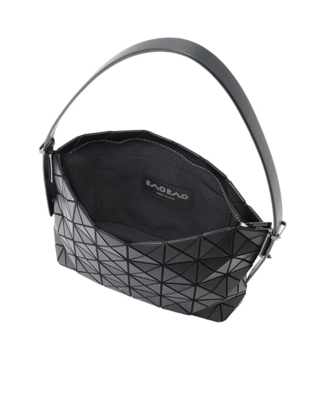 Issey Miyake Black Musette Shoulder Bag