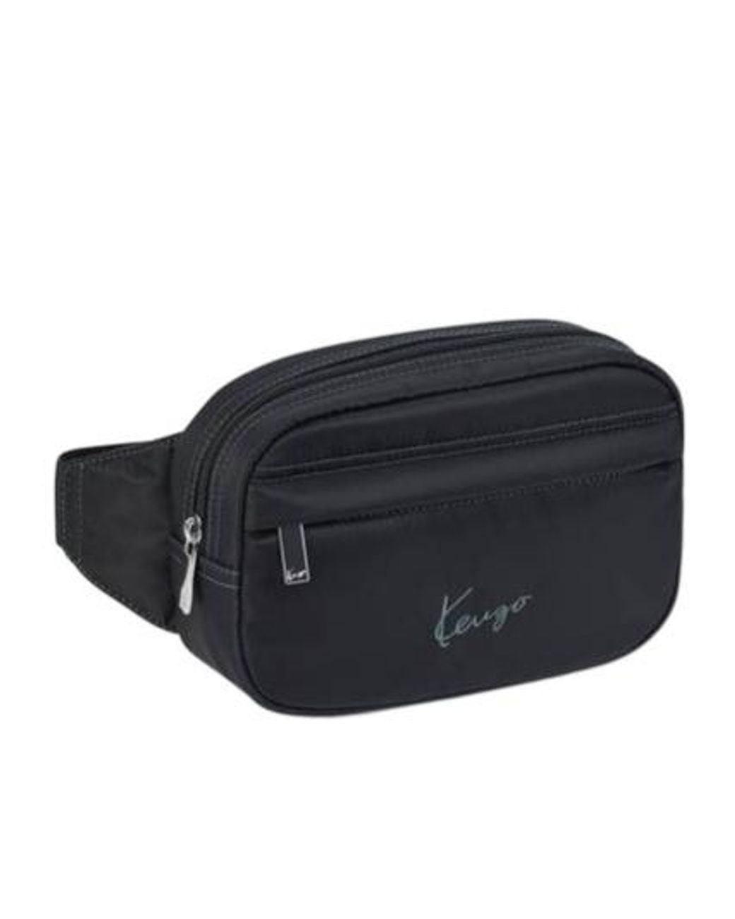 KENZO Blue Signature Belt Bag for men