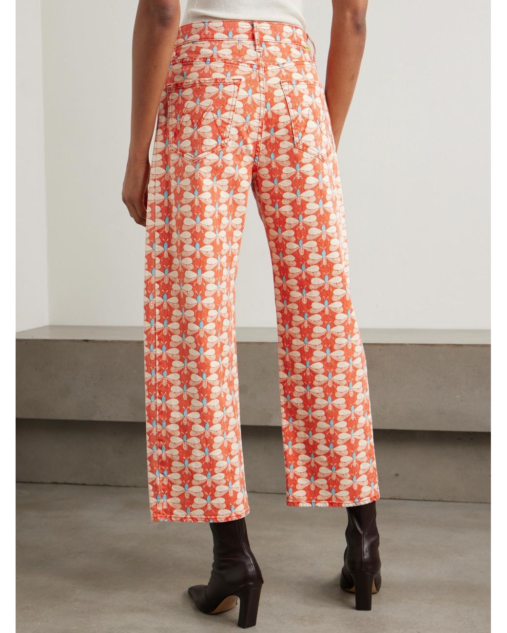 Mother Pink Simple Jeans