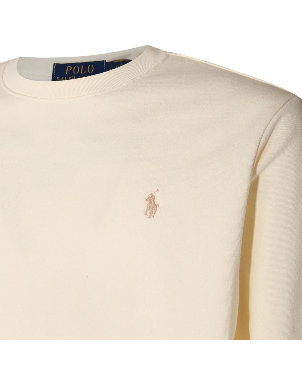 Polo Ralph Lauren Natural Loopback Fleece Sweatshirt for men