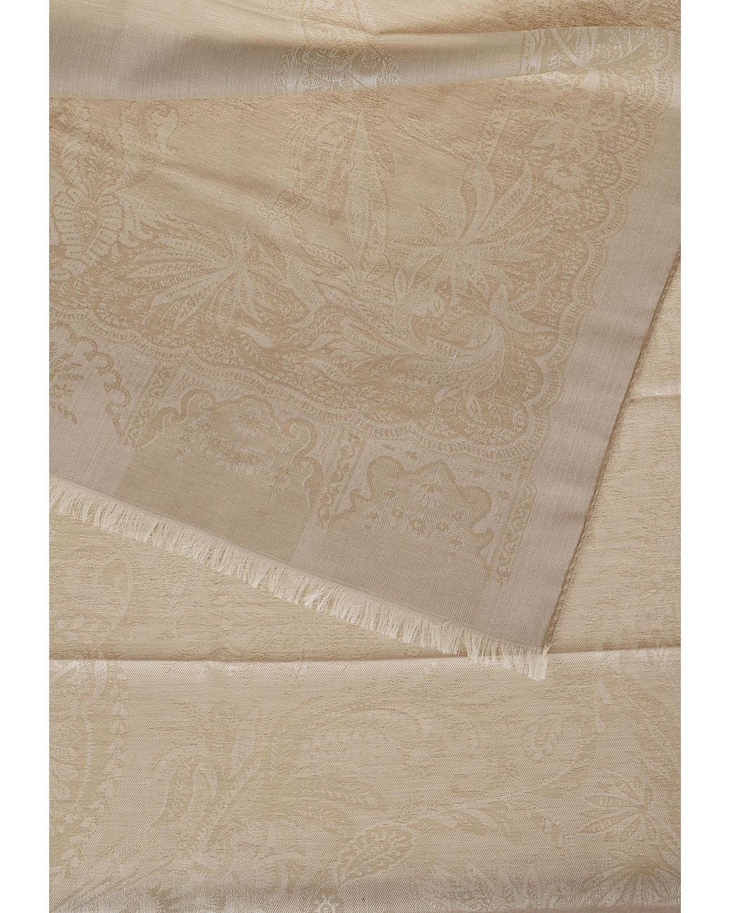 Etro Natural Orfeo Jacquard Scarf for men