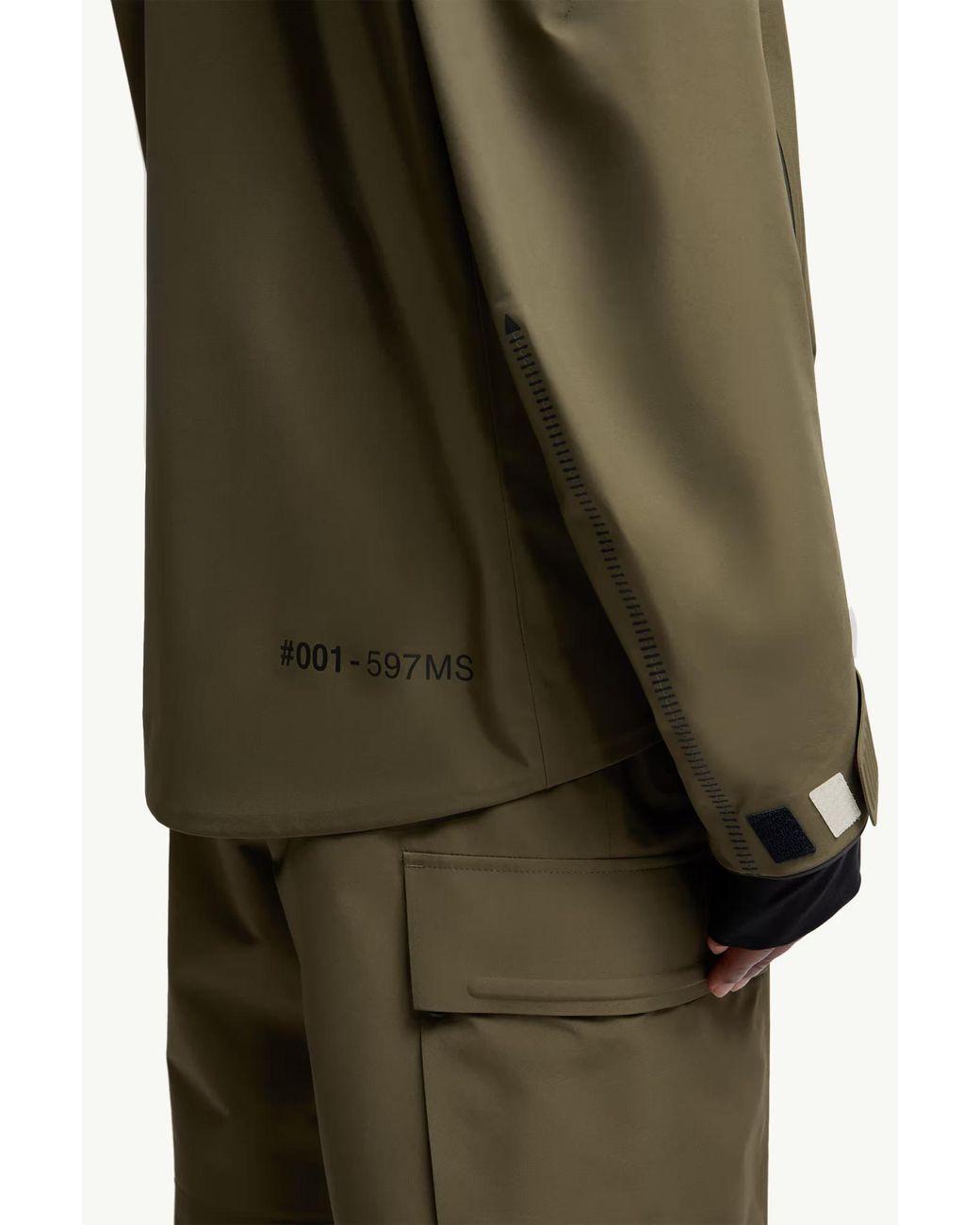 Moncler Green Grenoble Hinterburgs Hooded Ski Jacket for men