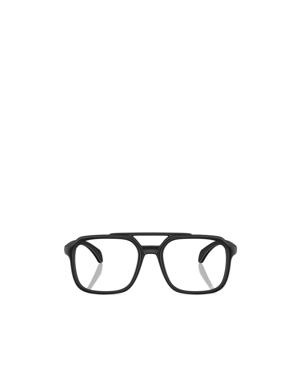 Moncler White Eyewear Aviator Frame Glasses for men