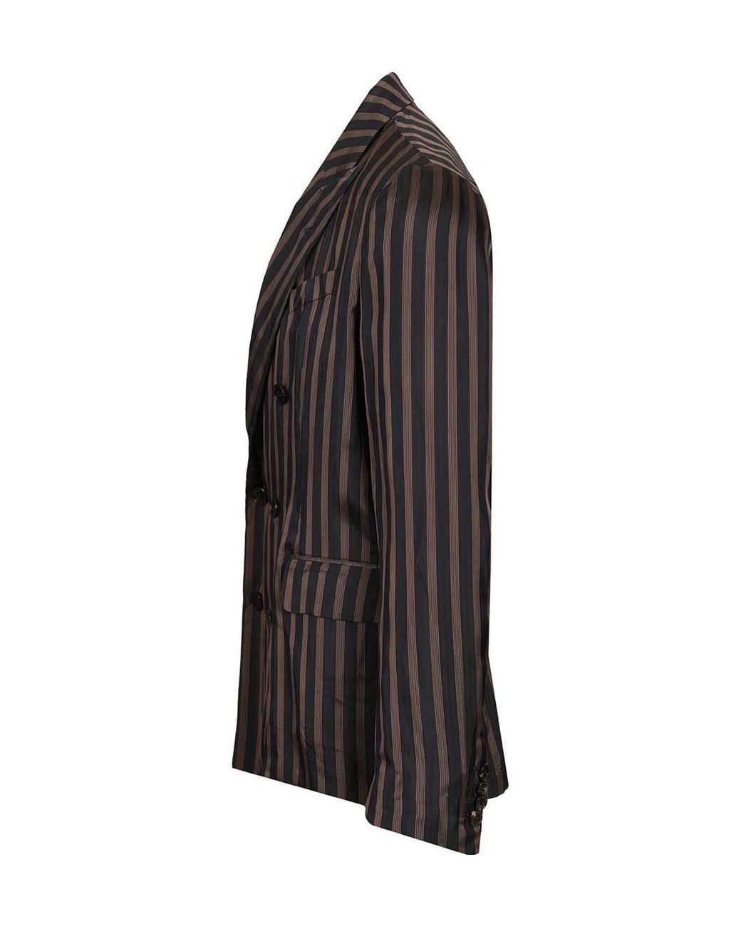 Dries Van Noten Black Unstructured Cupro Blazer for men