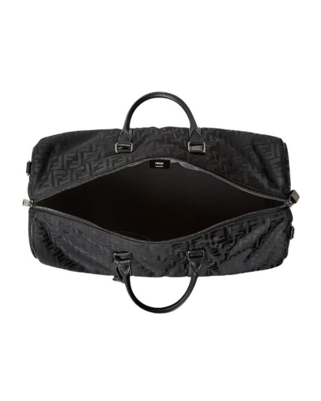 Fendi Black Ff Large Travel Bag for men