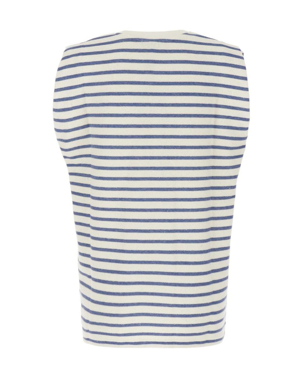 J.W. Anderson Gray Grape Towelling Tank Top