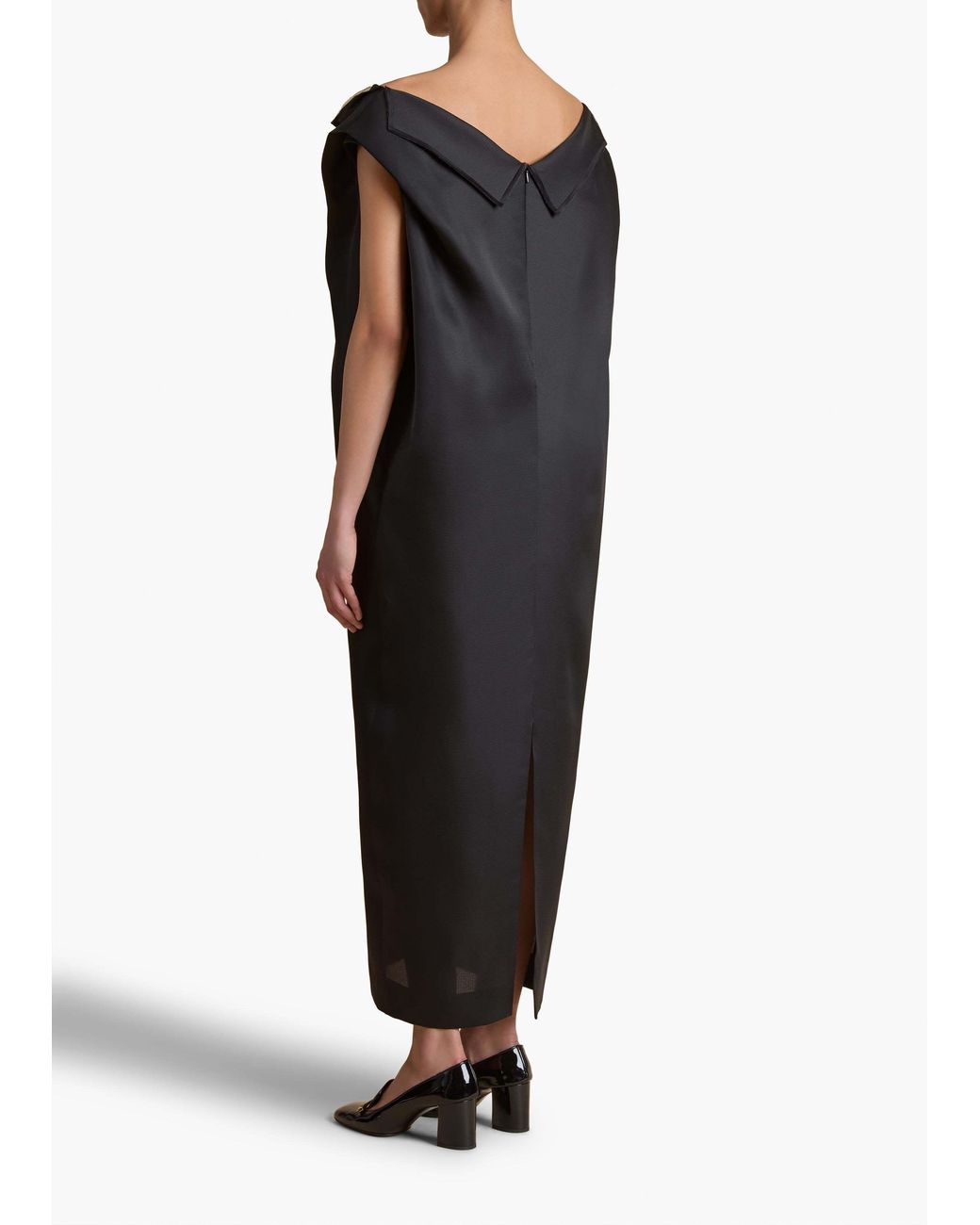 Khaite Black Selwyn Dress