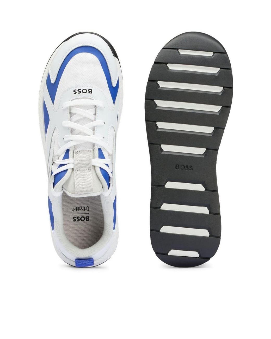 Boss Blue Casual Sneakers for men