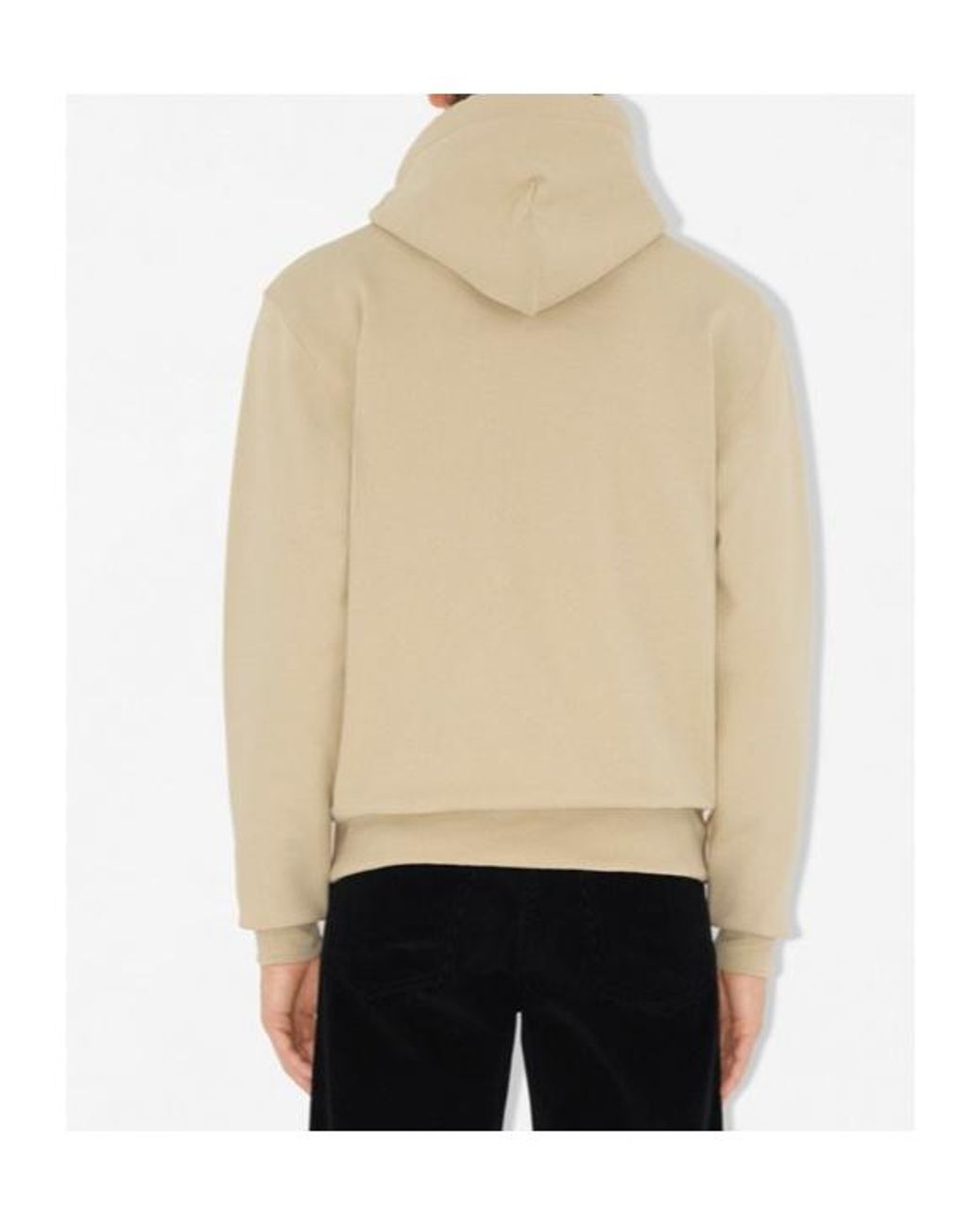 Burberry Natural Check Label Hoodie for men