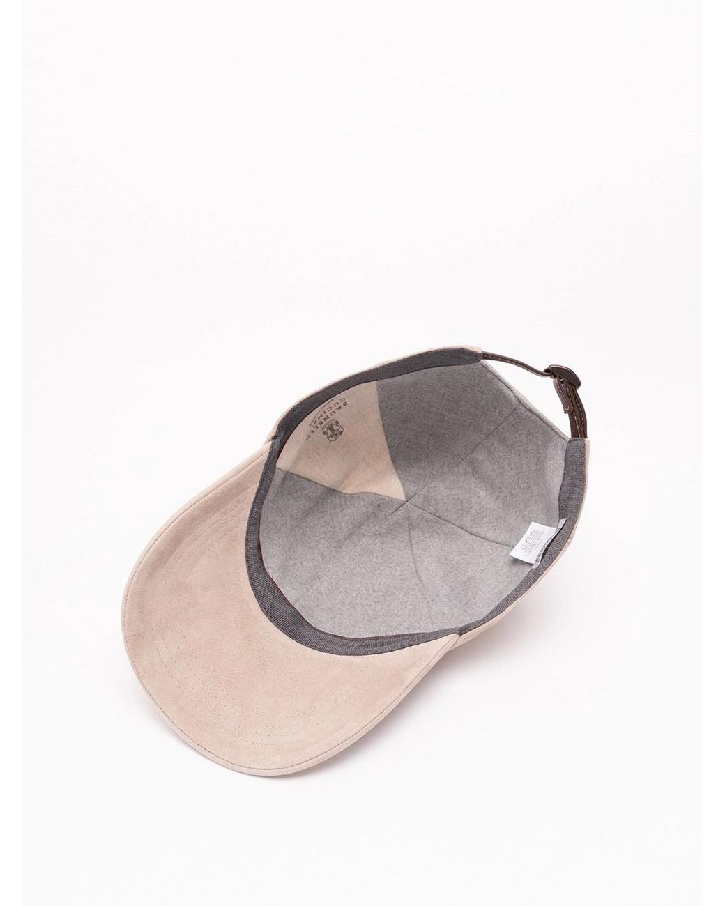 Brunello Cucinelli Pink Logo Hat for men