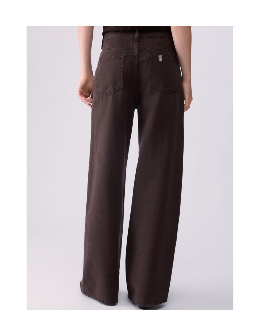 Liu Jo Brown Wide Leg Jeans