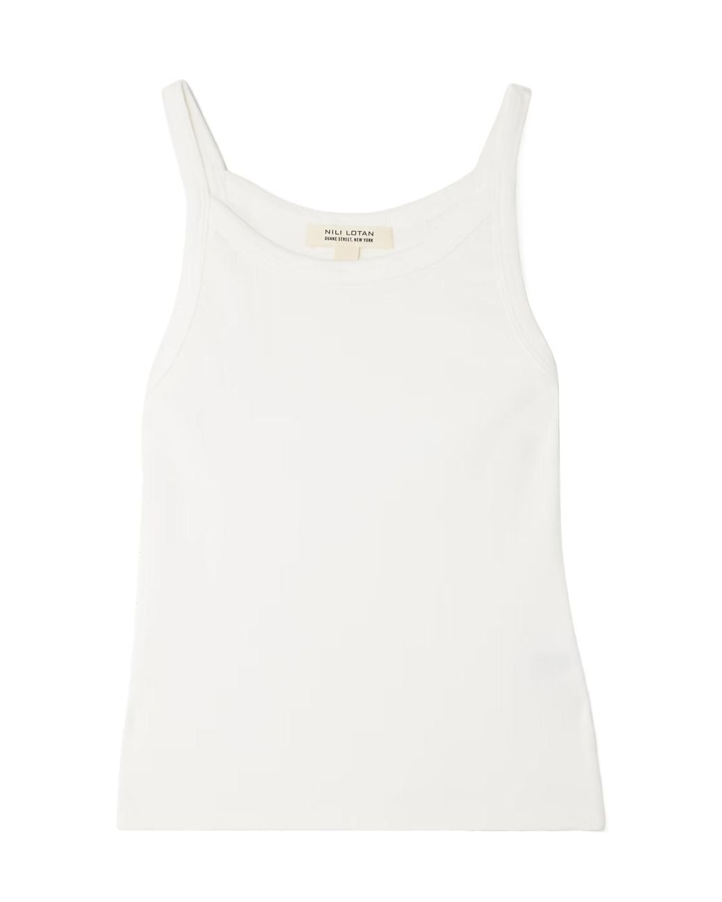 Nili Lotan White Loretta Knitted Vest