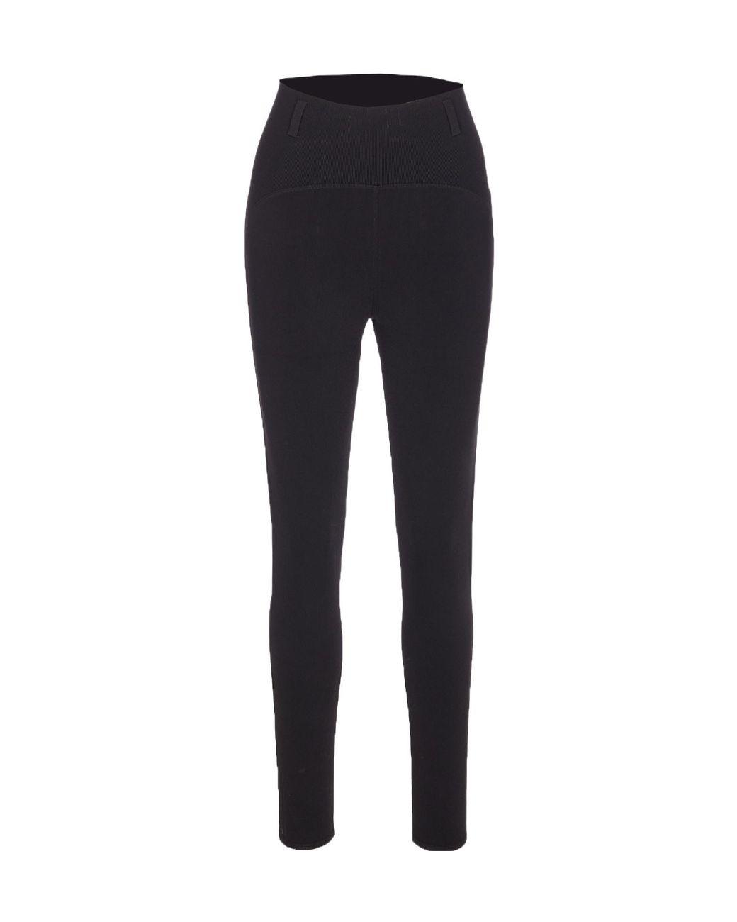 Alaïa Blue Alaïa Knitted Leggings