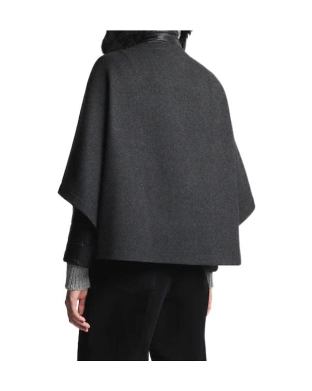 Fay Black Double-Face 3-In-1 Coat