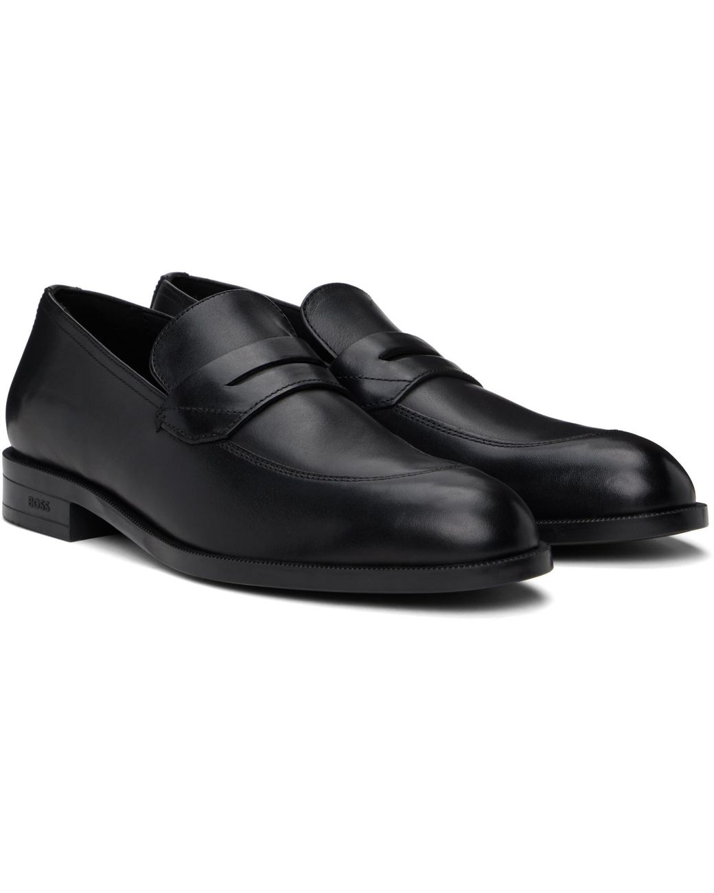 Boss Black Round Toe Casual Shoes for men